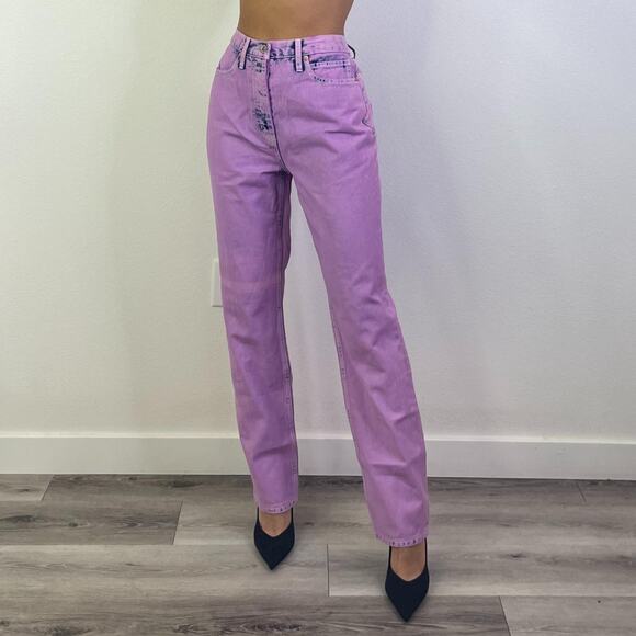 Purple Washed Jeans - Picture 1 of 6